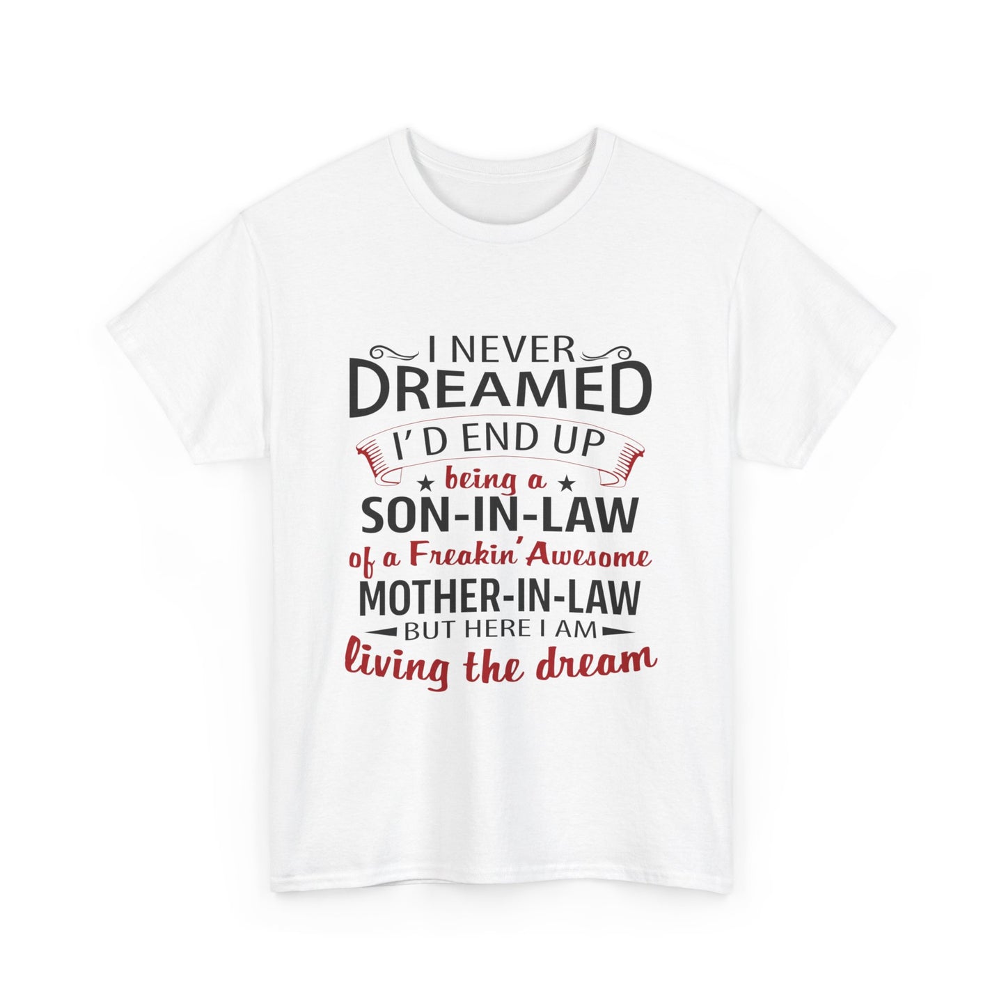 Son-In-Law Gift Shirt A Freakin' Awesome Mother-In-Law