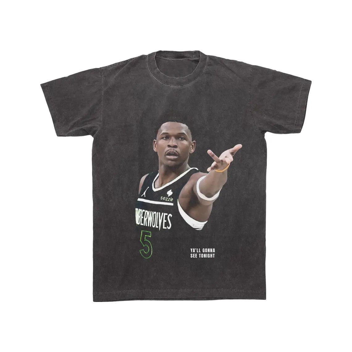 Anthony Edwards 2025 Playoff Comfort Color Tee