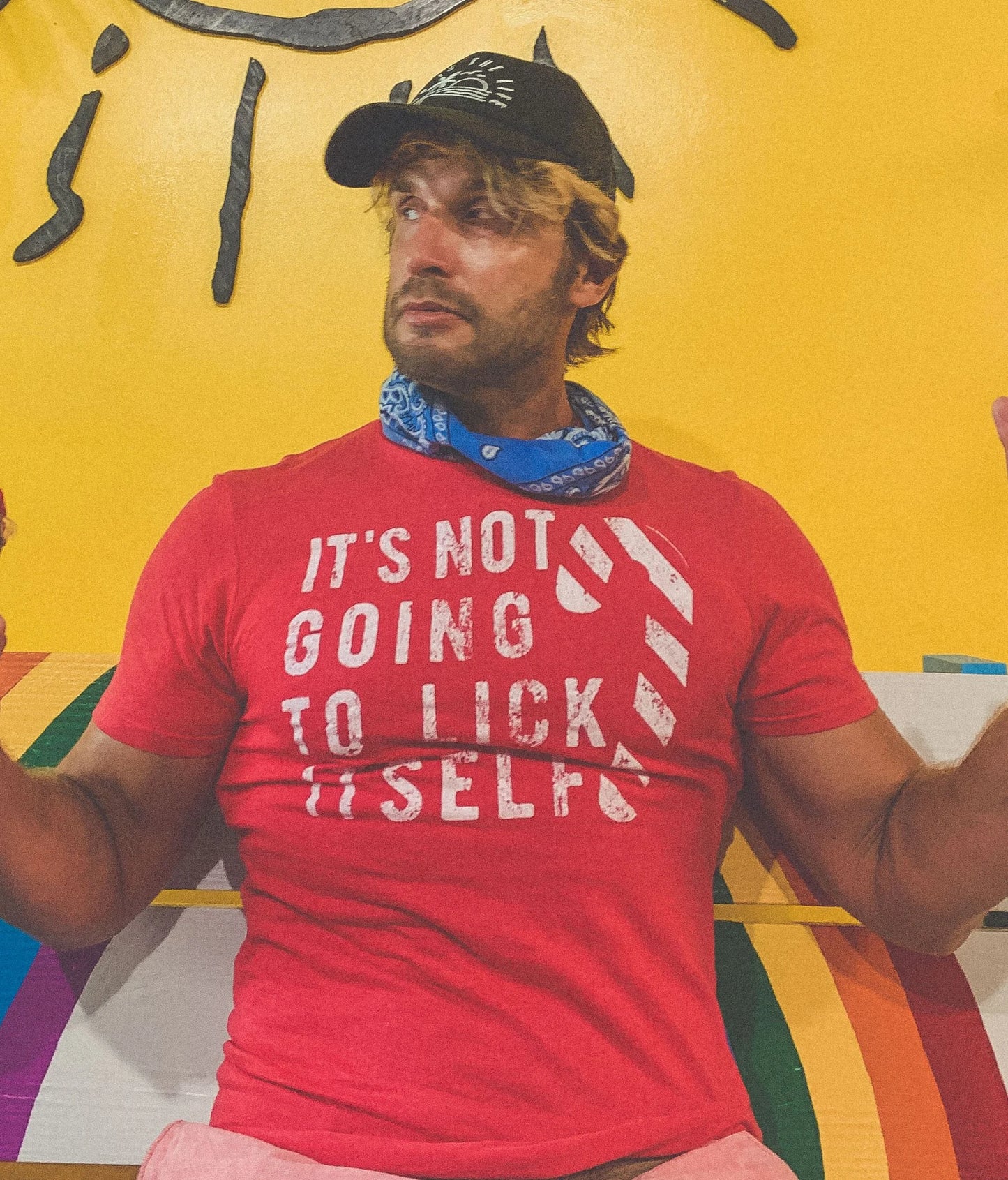 It's Not Going To Lick Itself Funny Christmas Shirt