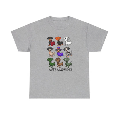 Happy Hallowiener Funny Dachshund Shirt