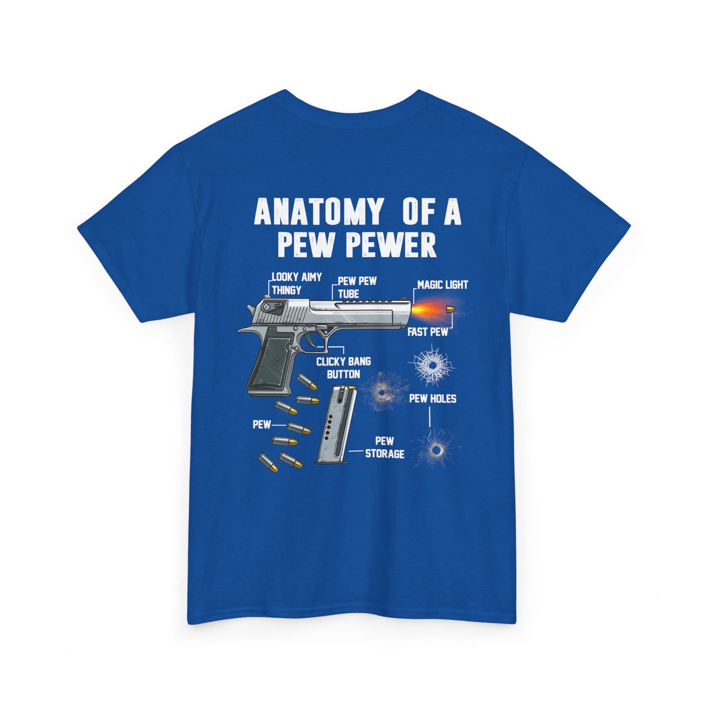 Anatomy Of A Pew Pewer Shirt