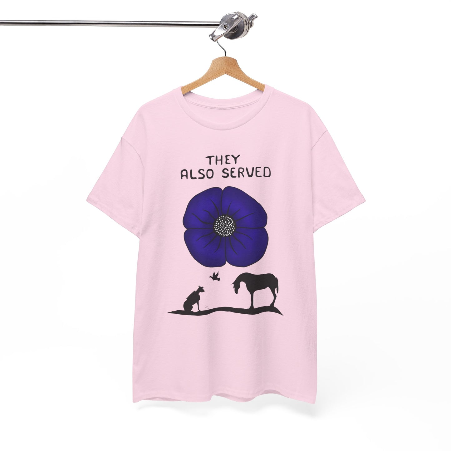 Animal They Also Served Purple Poppy Shirt
