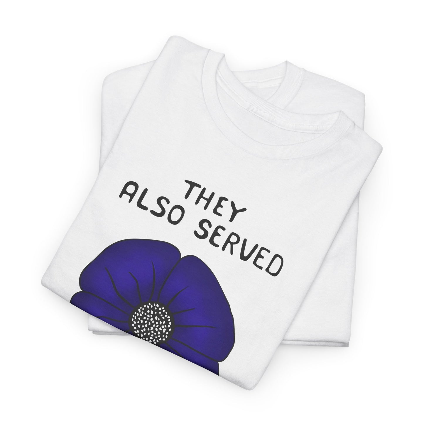 Animal They Also Served Purple Poppy Shirt