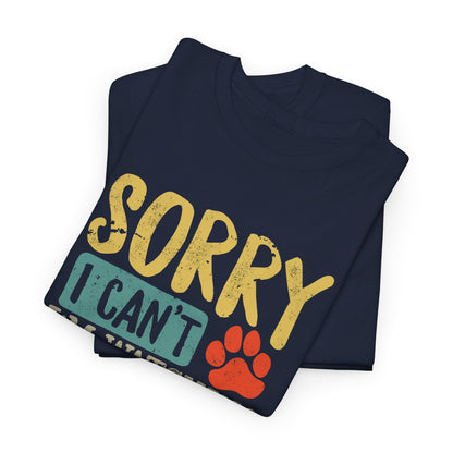 Sorry I Can't I'm Watching Serial Killer Documentaries With My Dog T-Shirt