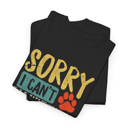 Sorry I Can't I'm Watching Serial Killer Documentaries With My Dog T-Shirt