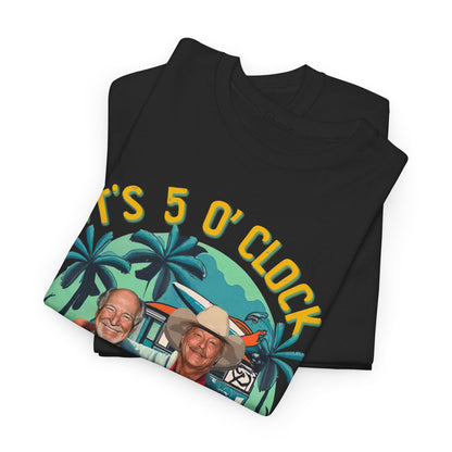 Jimmy Buffett Shirt Alan Jackson, It's 5 O'clock Somewhere Tee