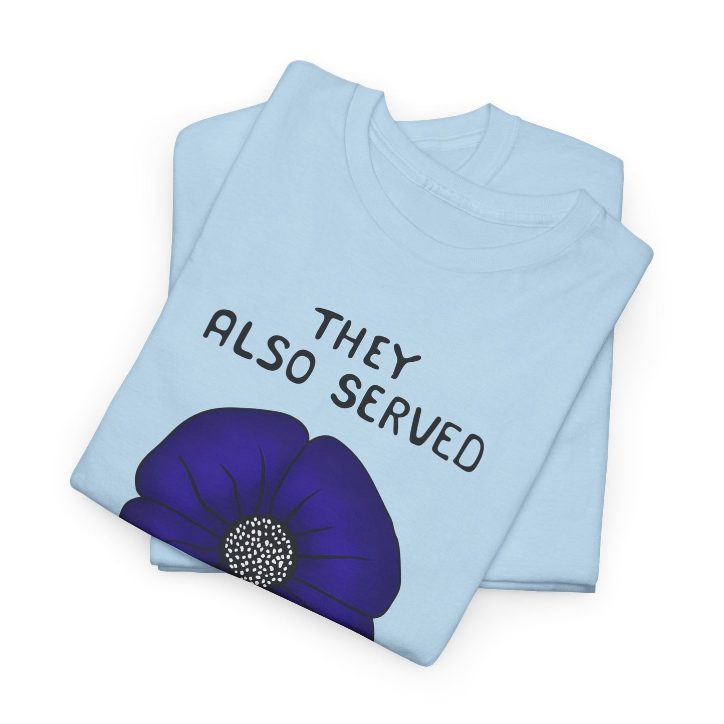 Animal They Also Served Purple Poppy Shirt