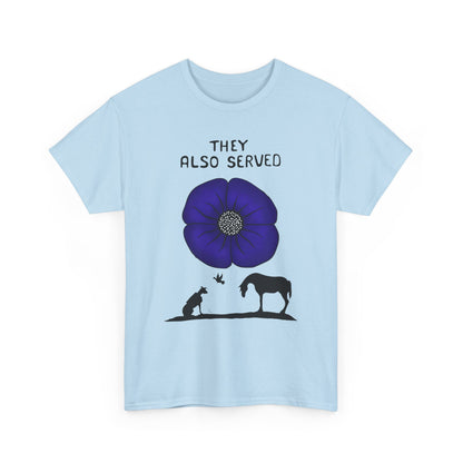 Animal They Also Served Purple Poppy Shirt