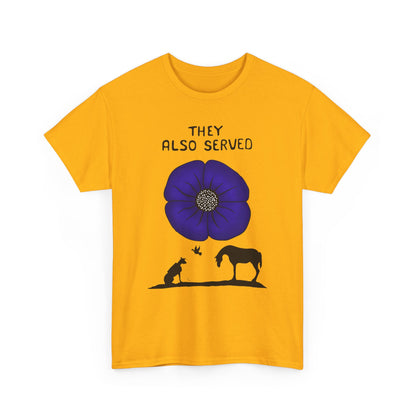 Animal They Also Served Purple Poppy Shirt