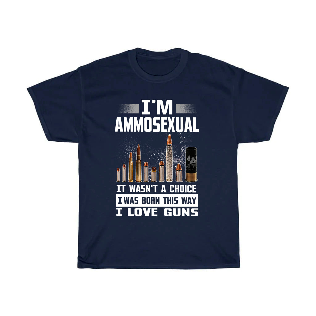 Ammosexual Born This Way Gun T-Shirt