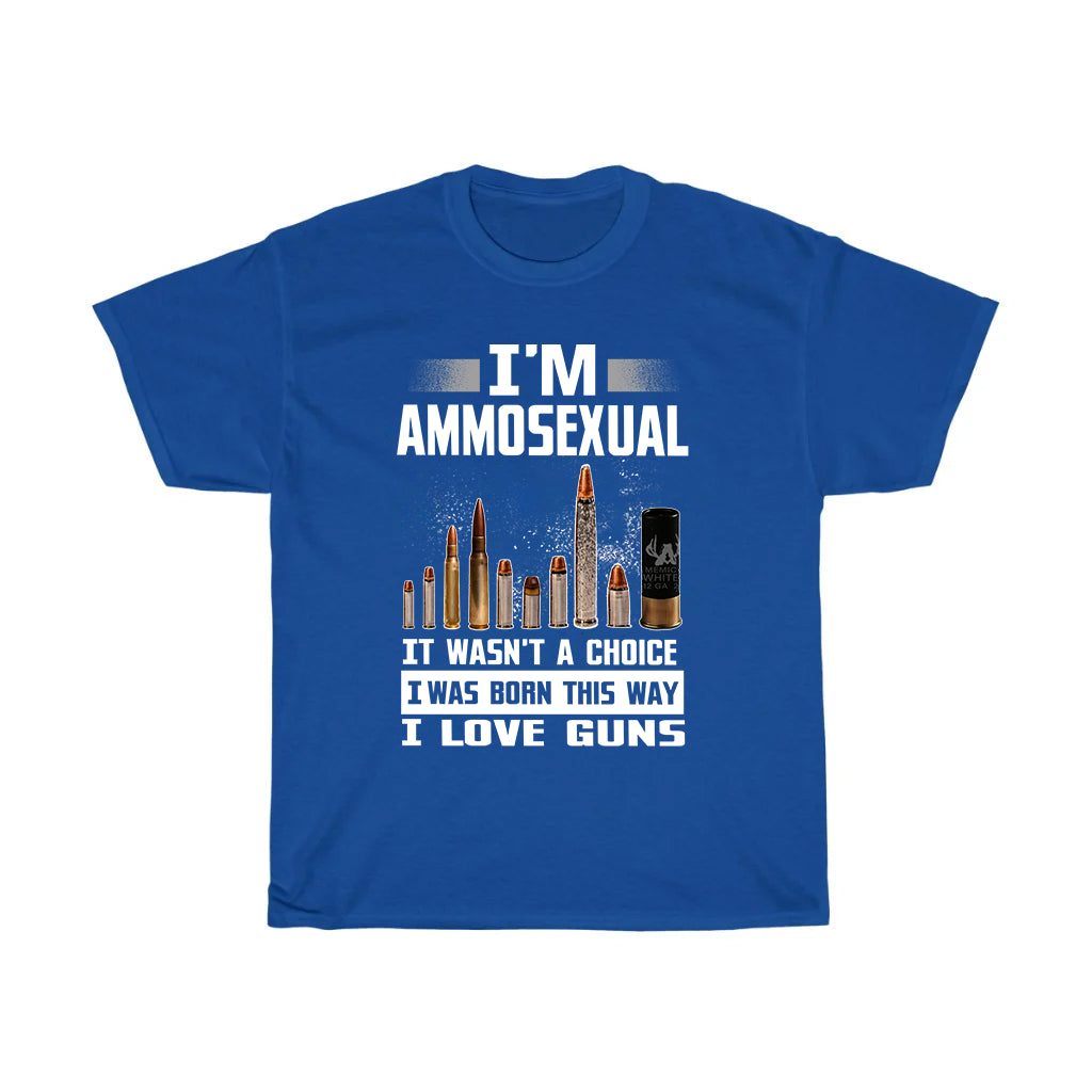 Ammosexual Born This Way Gun T-Shirt