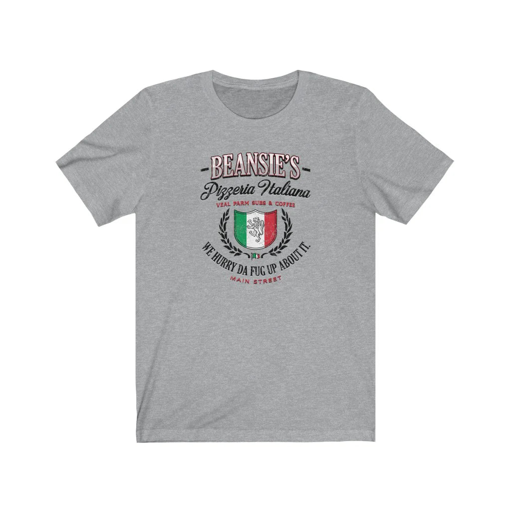 Beansie's Pizzeria Italiana Unisex Soft Tee