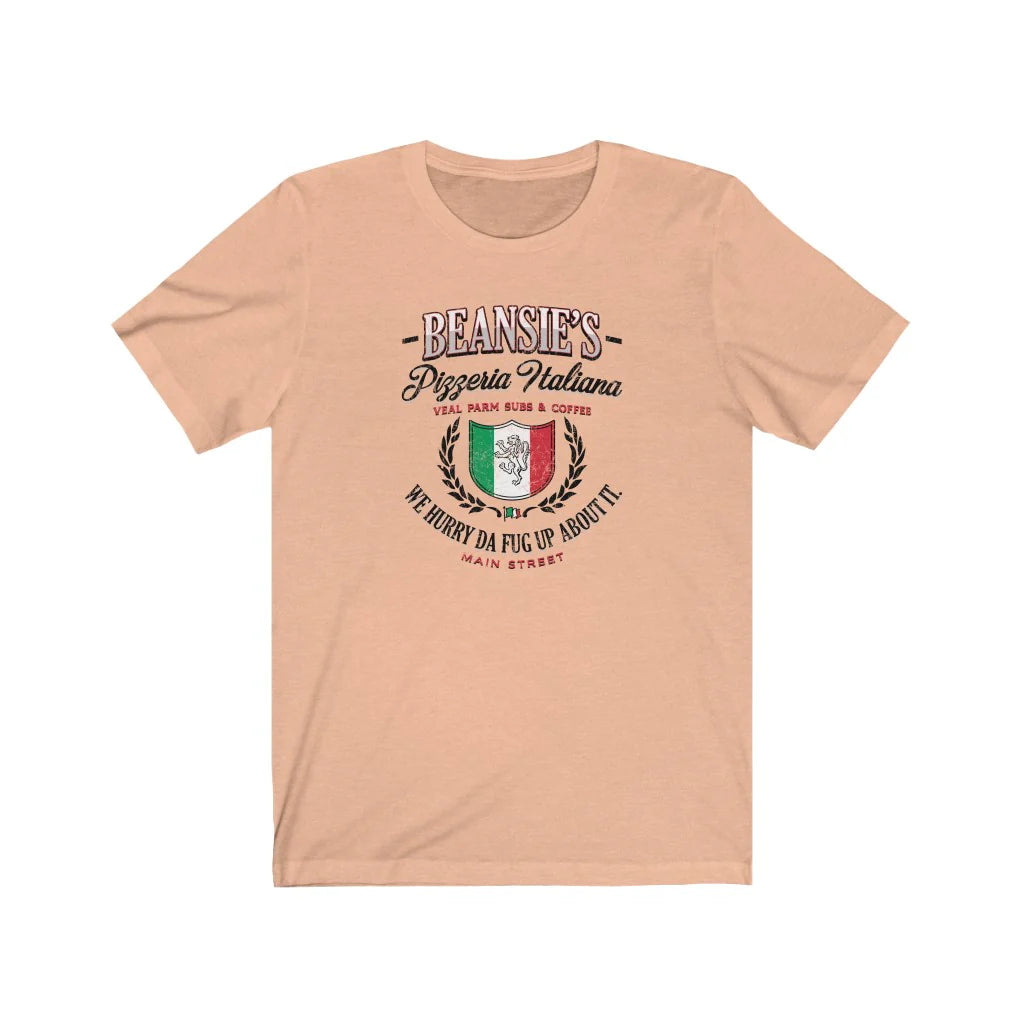 Beansie's Pizzeria Italiana Unisex Soft Tee