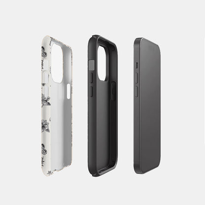 Floral Butterfly iPhone Case
