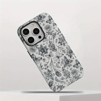 Floral Butterfly iPhone Case