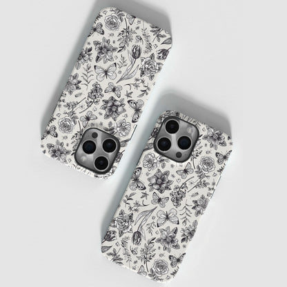 Floral Butterfly iPhone Case