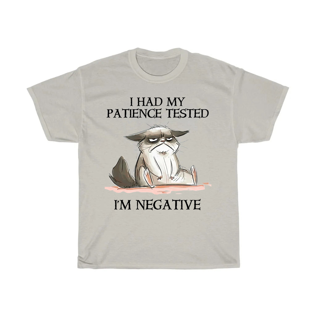 Cat Patience Tested T-Shirt