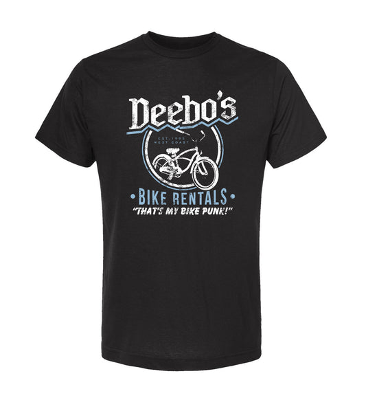 Deebo's Bike Rentals Unisex Soft Tee