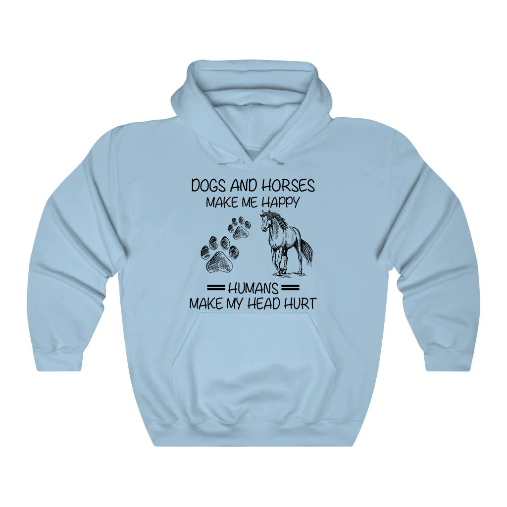 Dogs And Horses Hoodie