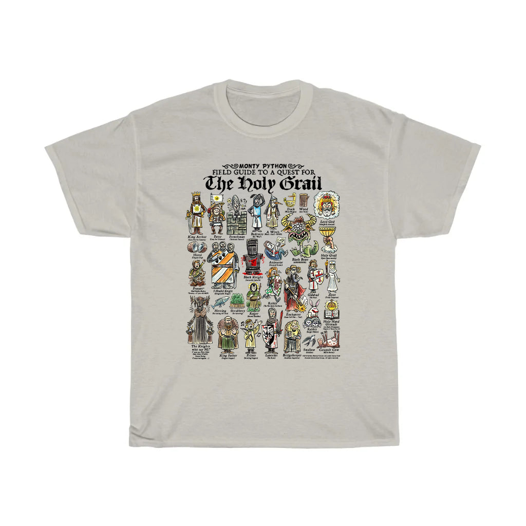 Monty Python Field Guide To The Holy Grail T-Shirt