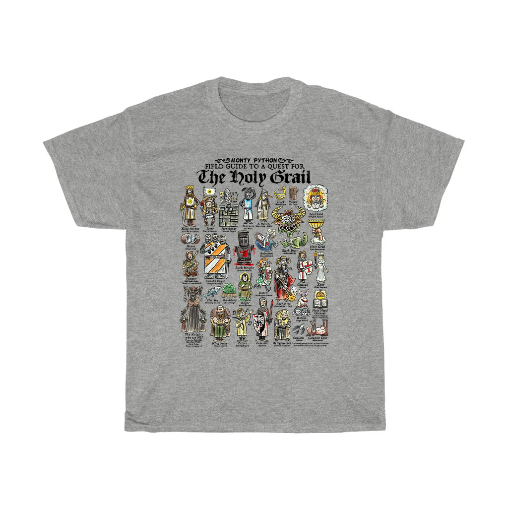Monty Python Field Guide To The Holy Grail T-Shirt