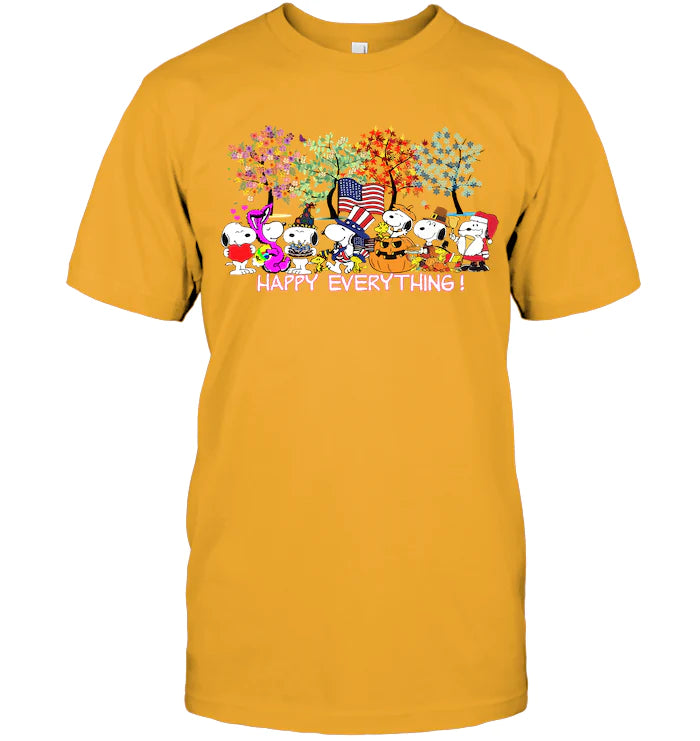 Snoopy Happy Everything Christmas Shirt