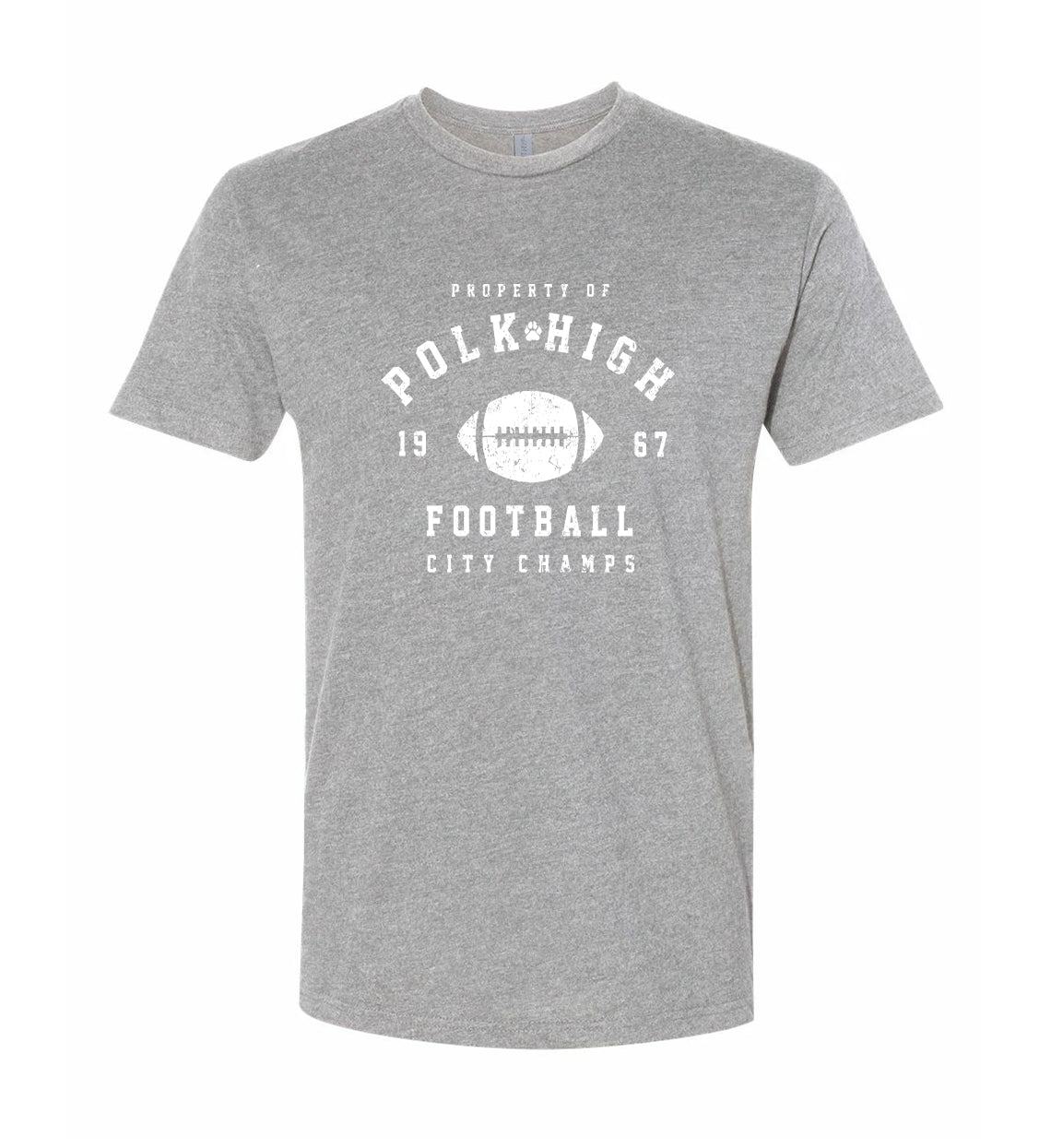 Polk High Football City Champs Unisex Soft Tee