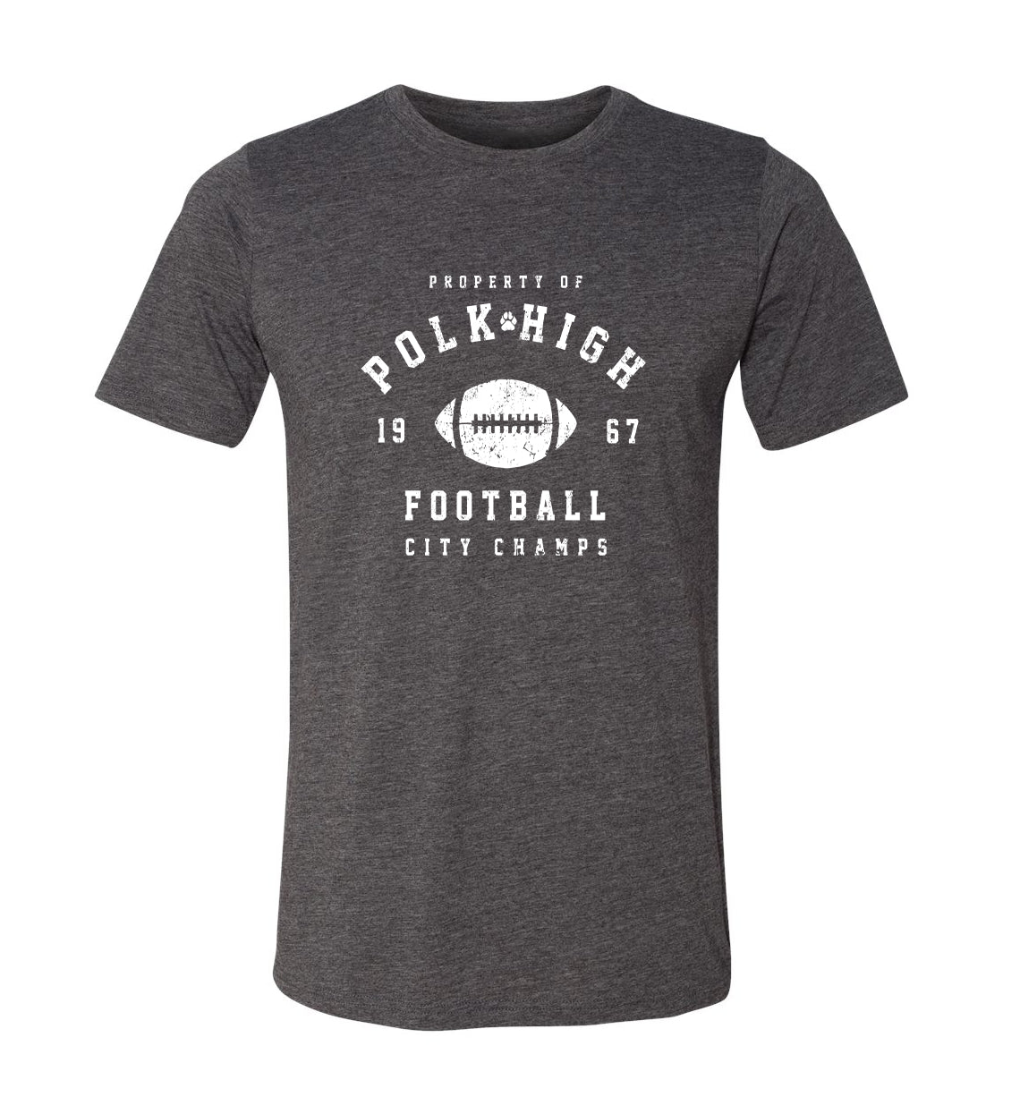 Polk High Football City Champs Unisex Soft Tee