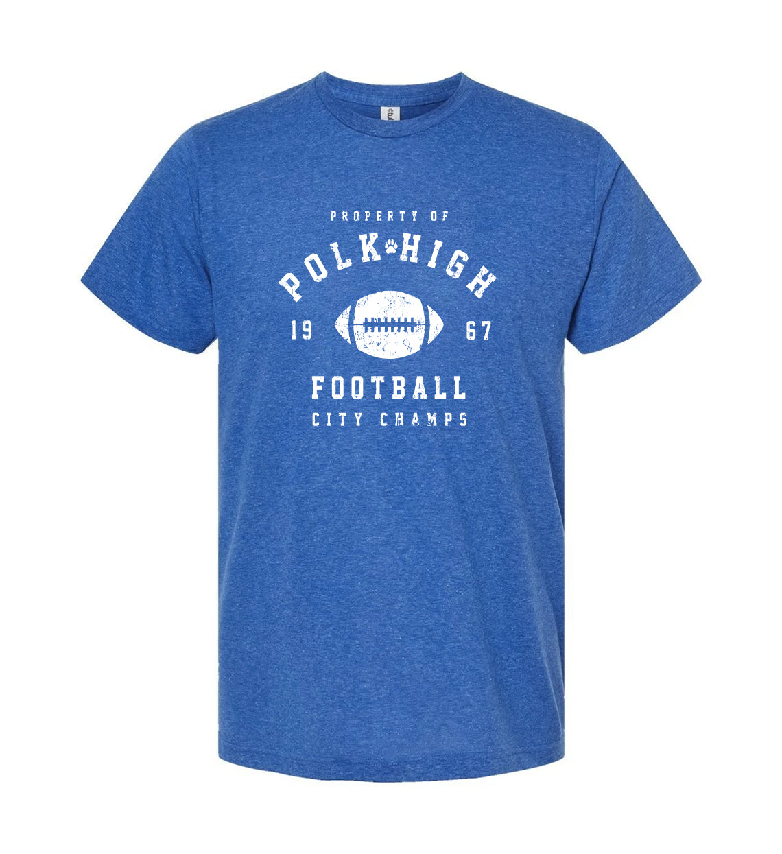 Polk High Football City Champs Unisex Soft Tee