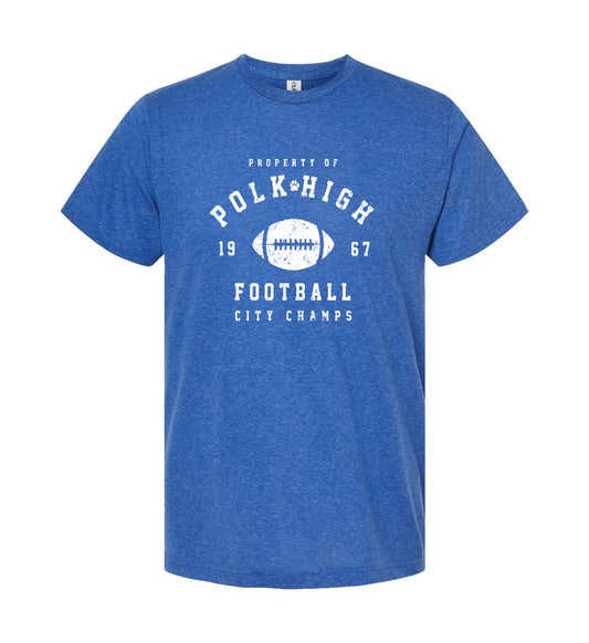 Polk High Football City Champs Unisex Soft Tee