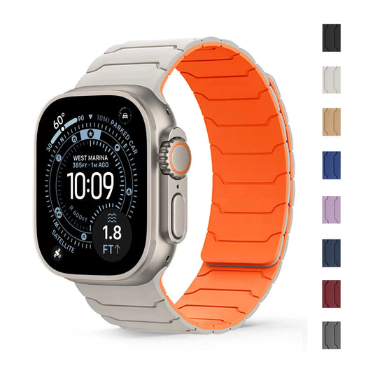 Fearless Silicone Magnetic Band For Apple Watch