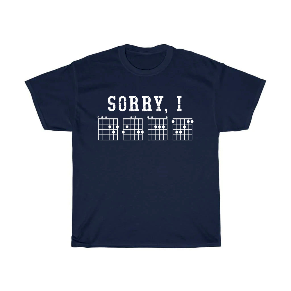Sorry I DGAF guitar Unisex T-Shirt