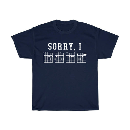 Sorry I DGAF guitar Unisex T-Shirt