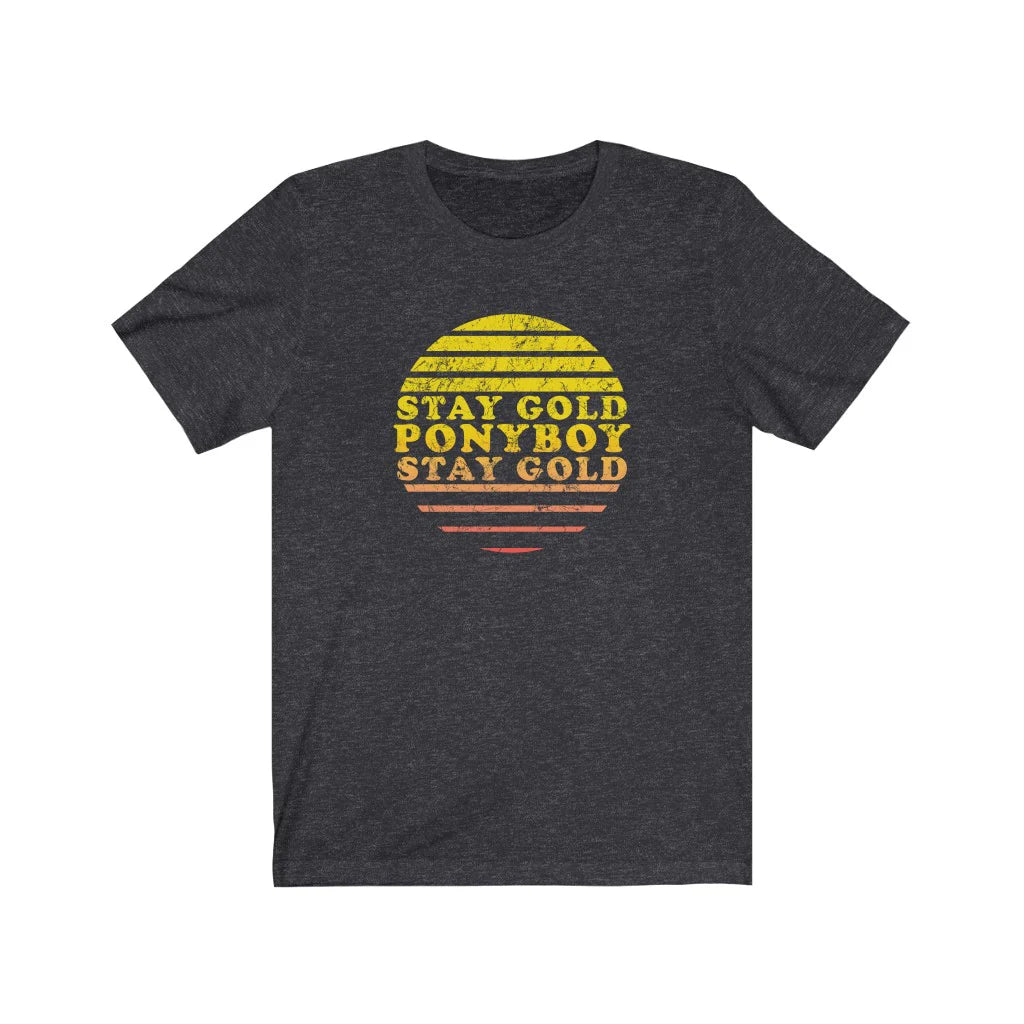 Stay Gold Ponyboy Unisex Soft Tee