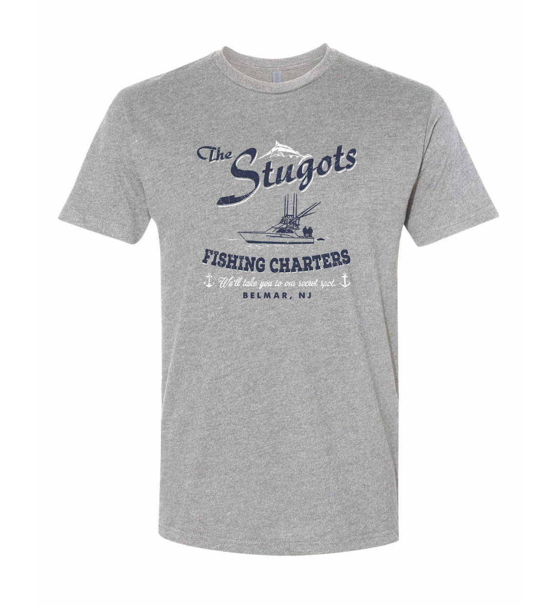 The Stugots Fishing Charters Unisex Soft Tee