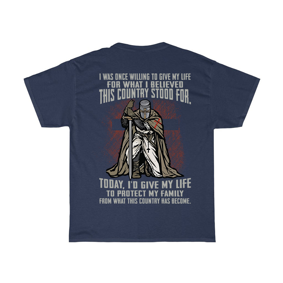 Willing to Die for My Country T-Shirt