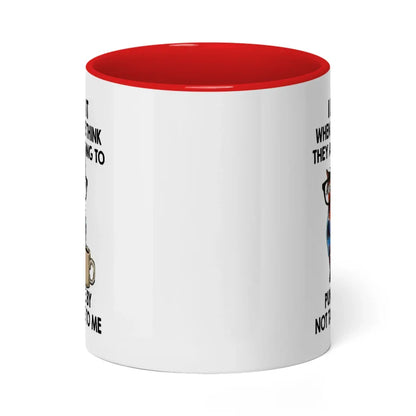 I Love It When People Think They Are Going Horse Mug